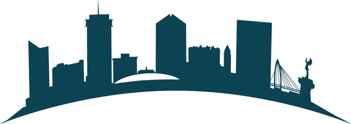 Illustration of the Wichita, Kansas skyline